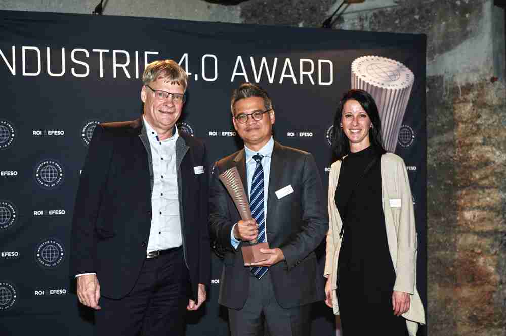 欧陆注册光电数位转型成效亮眼，，，，获德国ROI-EFESO工业4.0大奖肯定