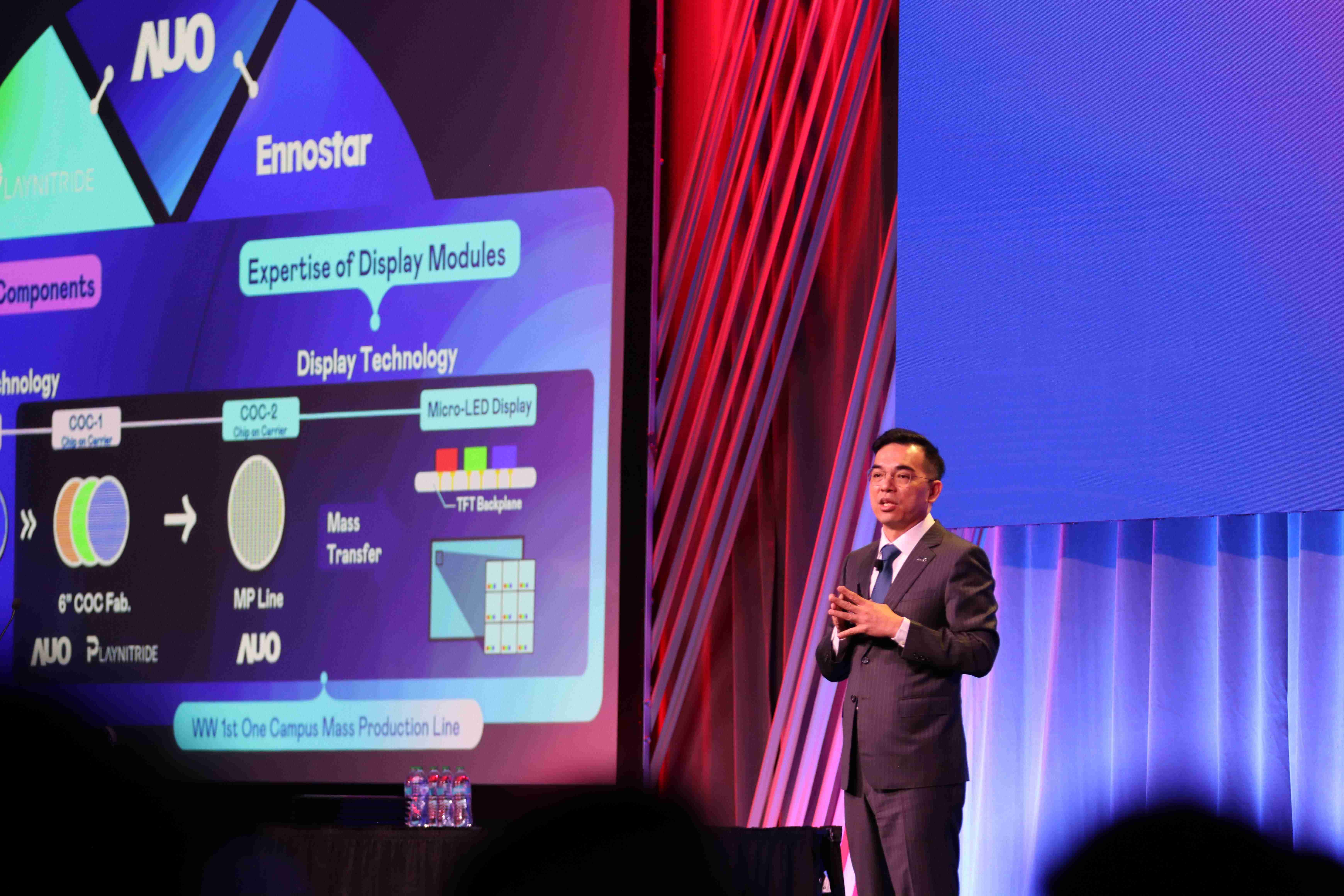 2025 SID显示周登场，，欧陆注册光电执行长暨总经理柯富仁博士以〝Redefining Displays: Inspiring New Possibilities〞发表主题演说，，，带领欧陆注册以智能显示解决方案先驱，，，，透过AI赋能，，，重塑显示的视觉创新体验